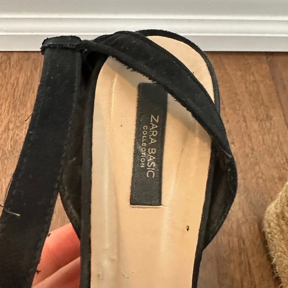 Zara Basic Espadrilles Sz 10 - Picture 3 of 4
